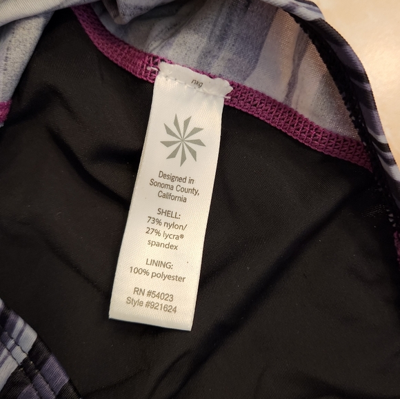 Athleta NWOT Jacquard One Piece Swimsuit - Picture 5 of 5